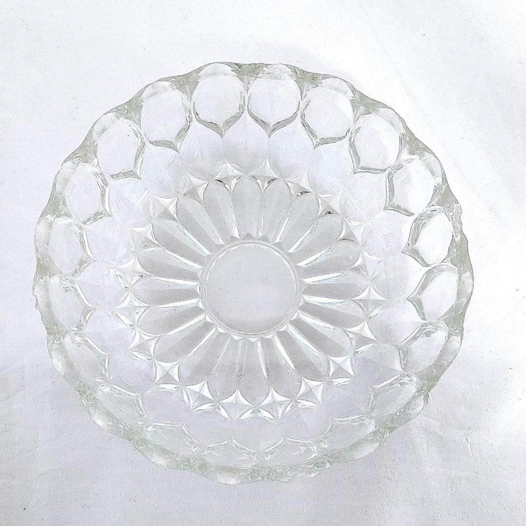 ボウル 大鉢 クリスタルカットガラス - メルカリ