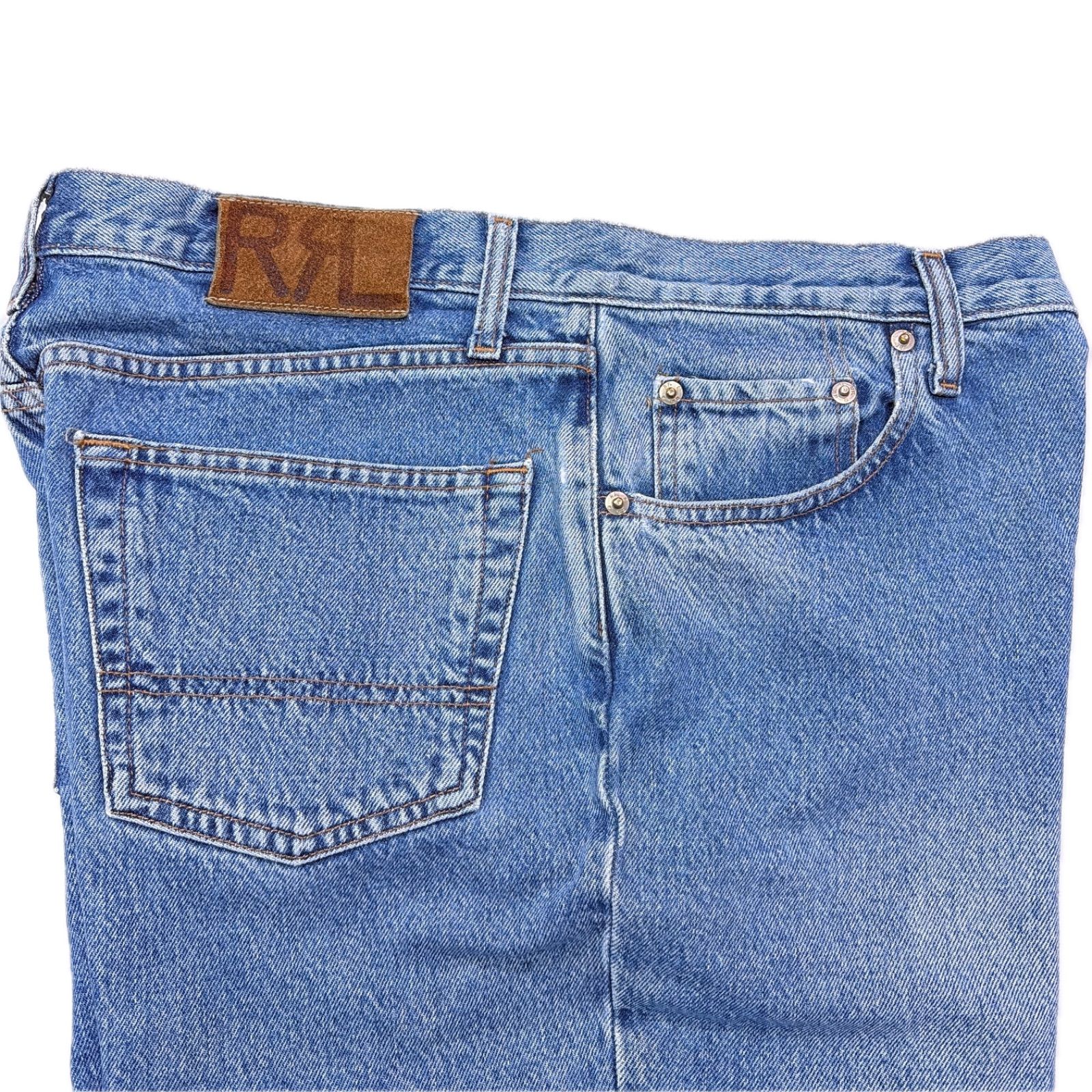 90s RRL ダブルアールエル デニム パンツ ジーンズ USA製 ラルフ