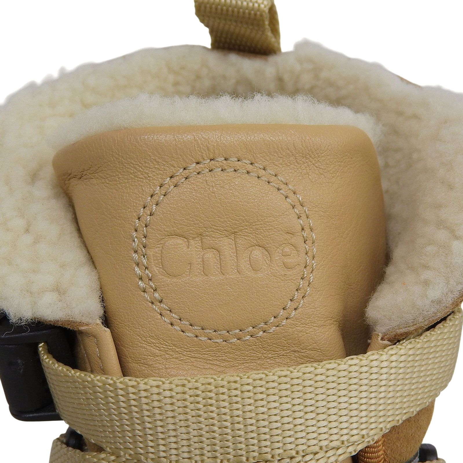 未使用品△Chloe クロエ Sonnie ソニー 裏ボア レザー ハイカット 