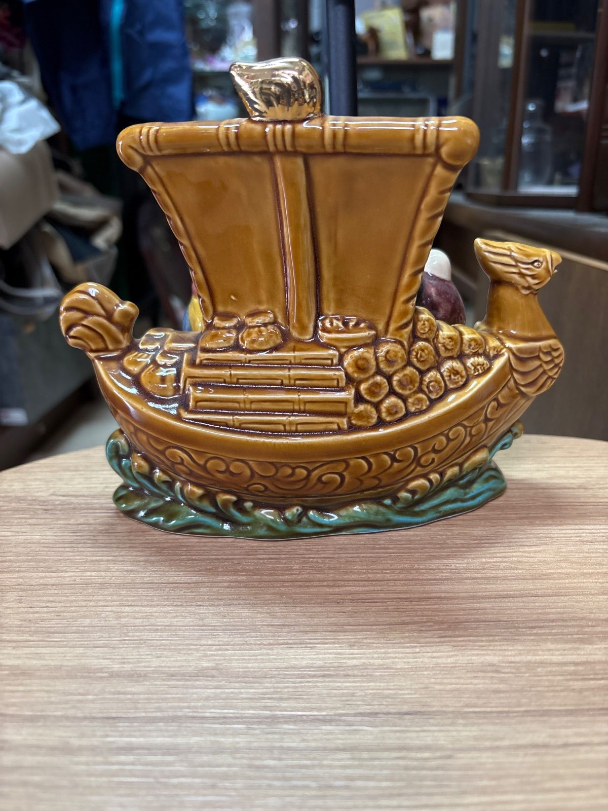 七福神 船の置物 陶器製 - メルカリ