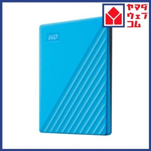 新品】WD My Passport 2TB ポータブルHDD ブルー - メルカリ