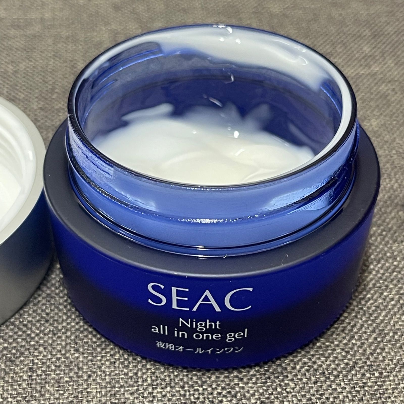 NPA】SEAC シーク 夜用オールインワン 保湿ゲルクリーム 50gm 4箱