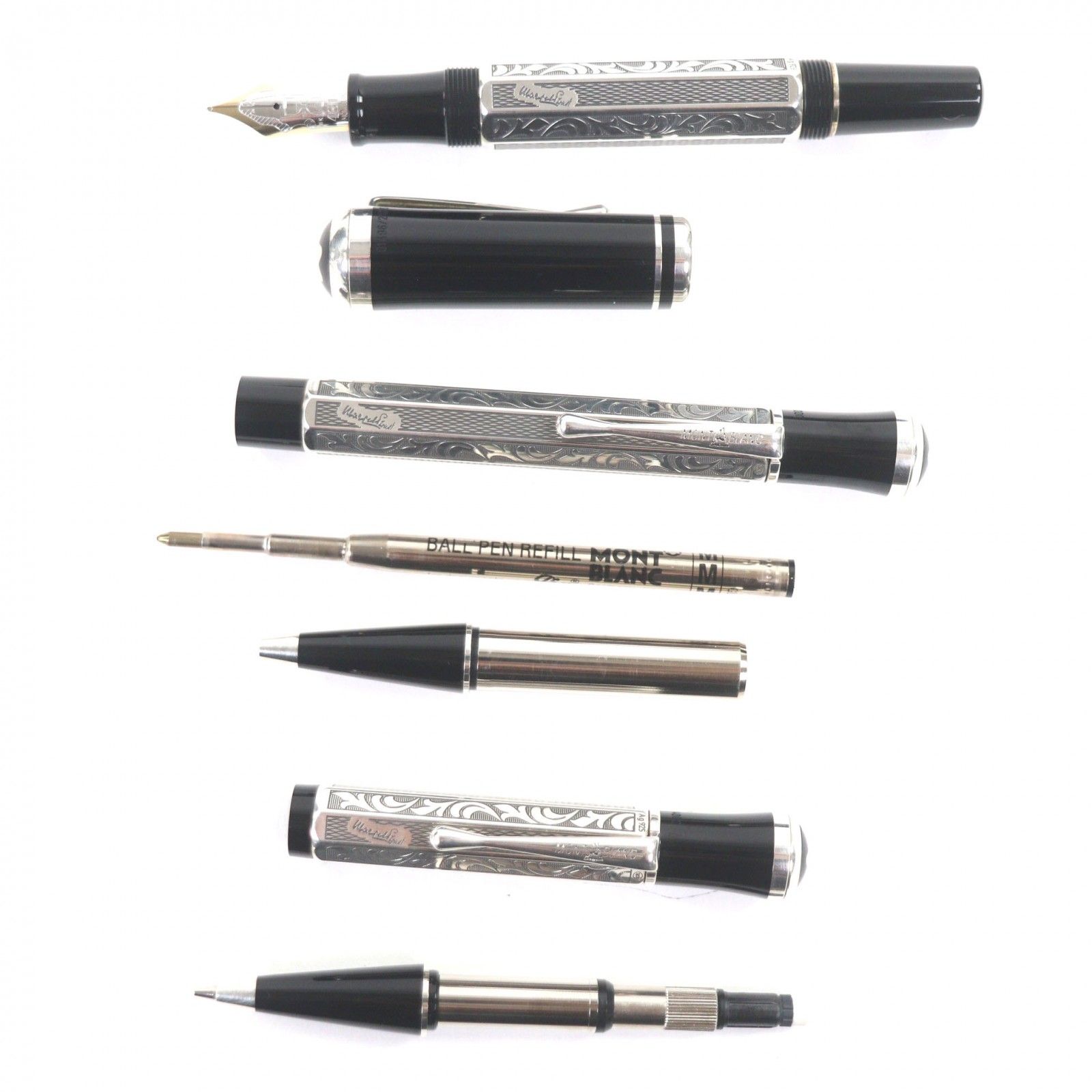 極美品▽MONTBLANC モンブラン ヴィンテージ 作家1999 マルセル