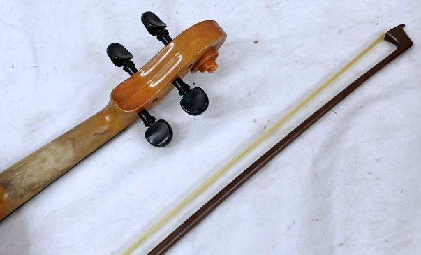 MT-00059 Suzuki 鈴木 スズキ バイオリン 全長約59㎝ No.280 4/4 Anno