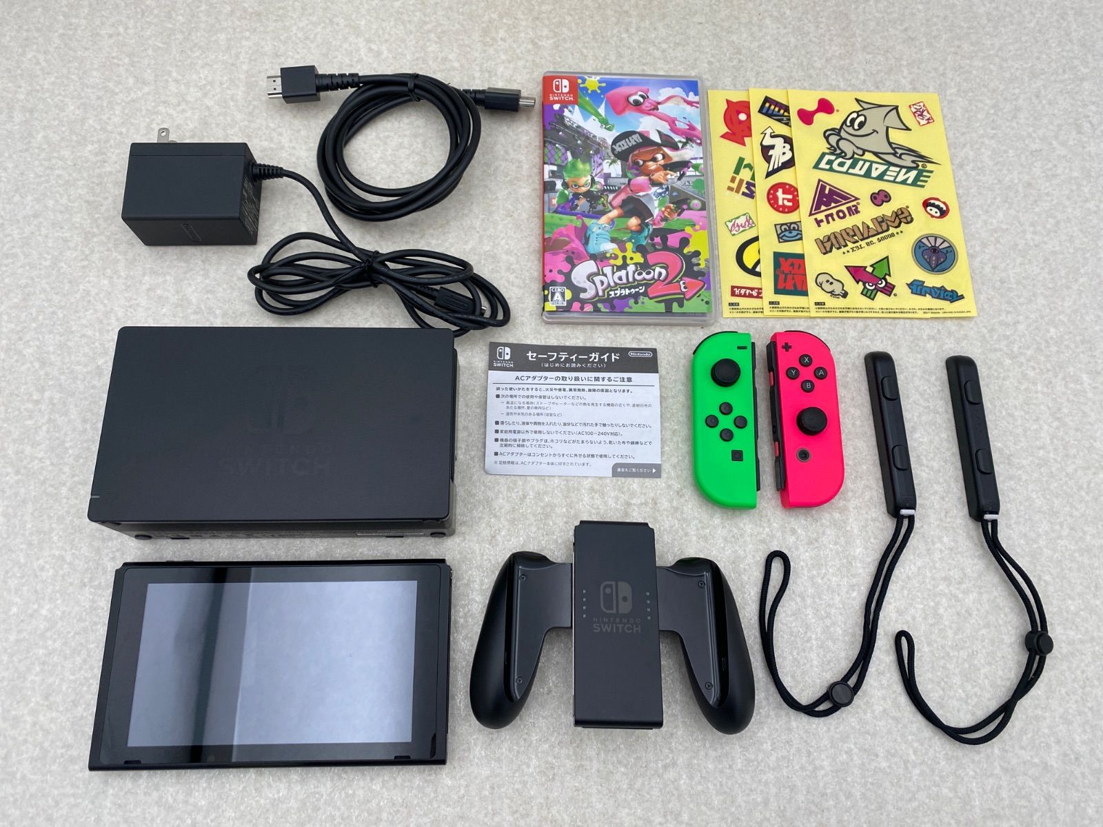 ◇Nintendo Switch スプラトゥーン2セット （HAC－S－KACEA） ジャンク