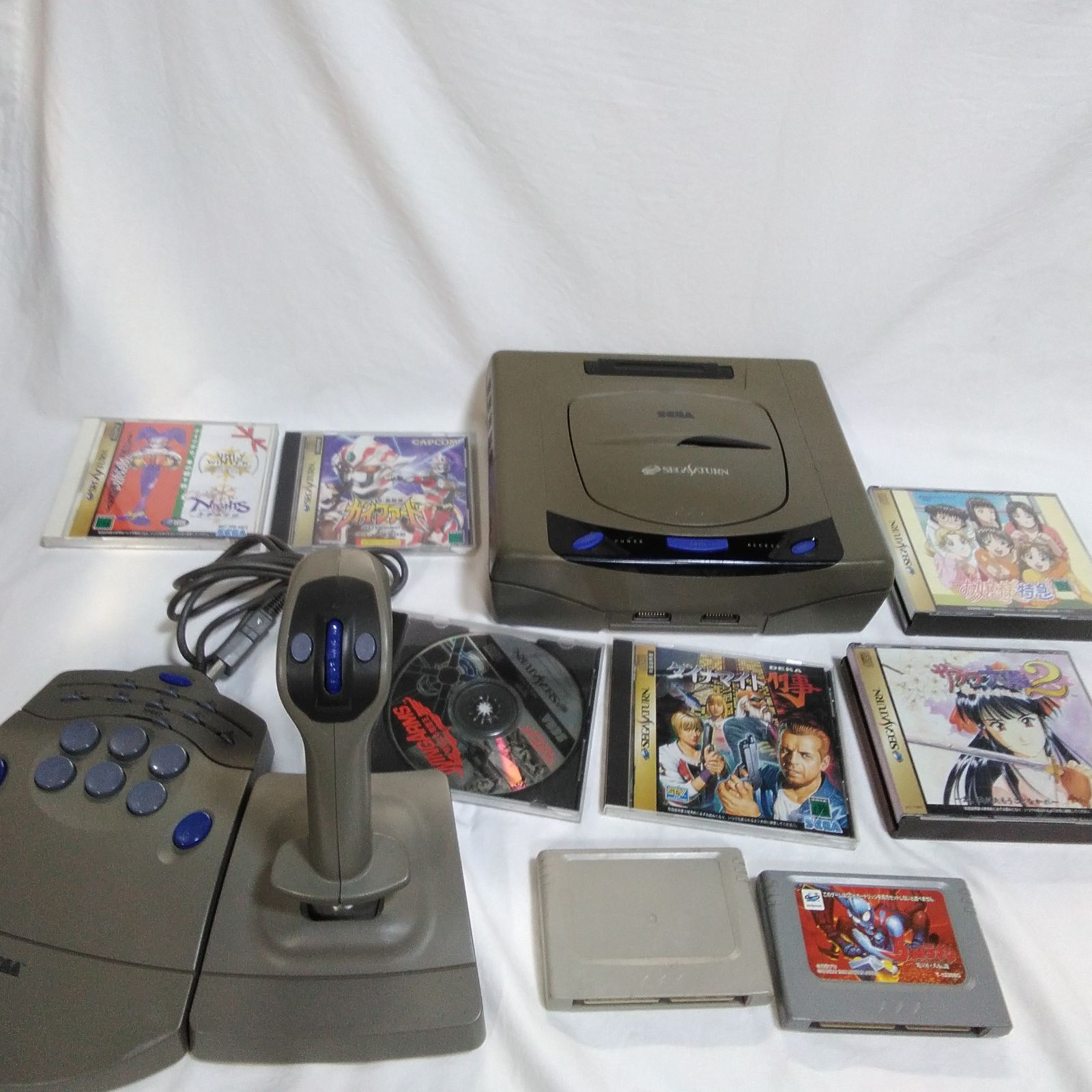 セガサターン 本体・周辺機器・ソフトまとめ売り HST-3200 アナログ