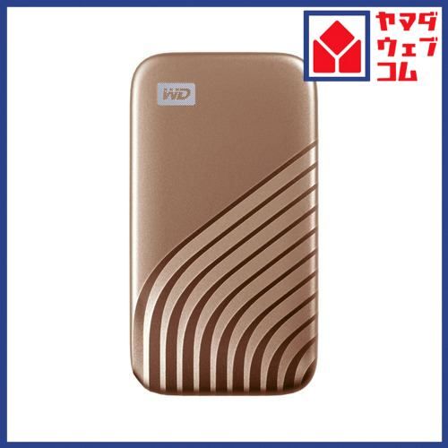 Western Digital 1TB ポータブルSSD ゴールド - メルカリ