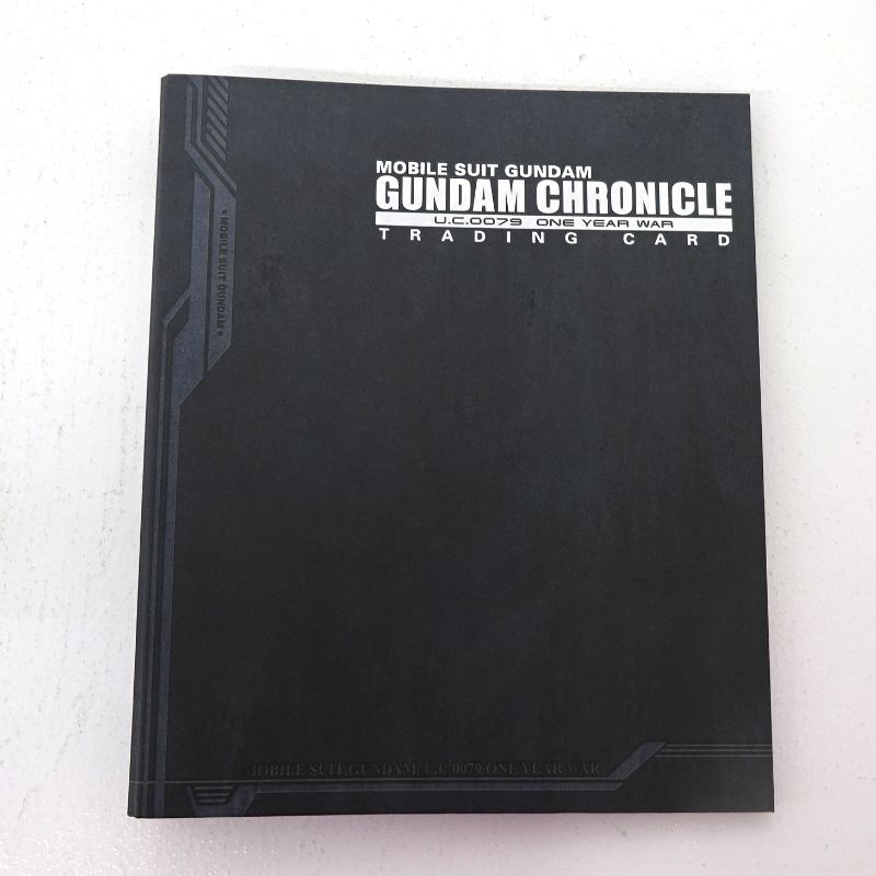 三重店】機動戦士ガンダム ガンダムクロニクル オフィシャルバインダー