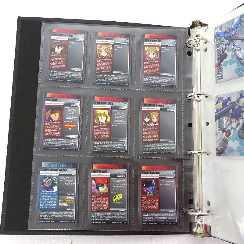 三重店】機動戦士ガンダム ガンダムクロニクル オフィシャルバインダー