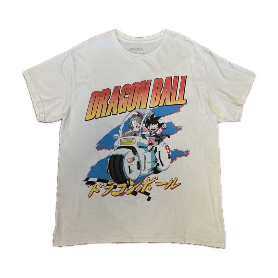 ドラゴンボール 悟空＆ブルマ プリントTシャツ【A-620】 - メルカリ