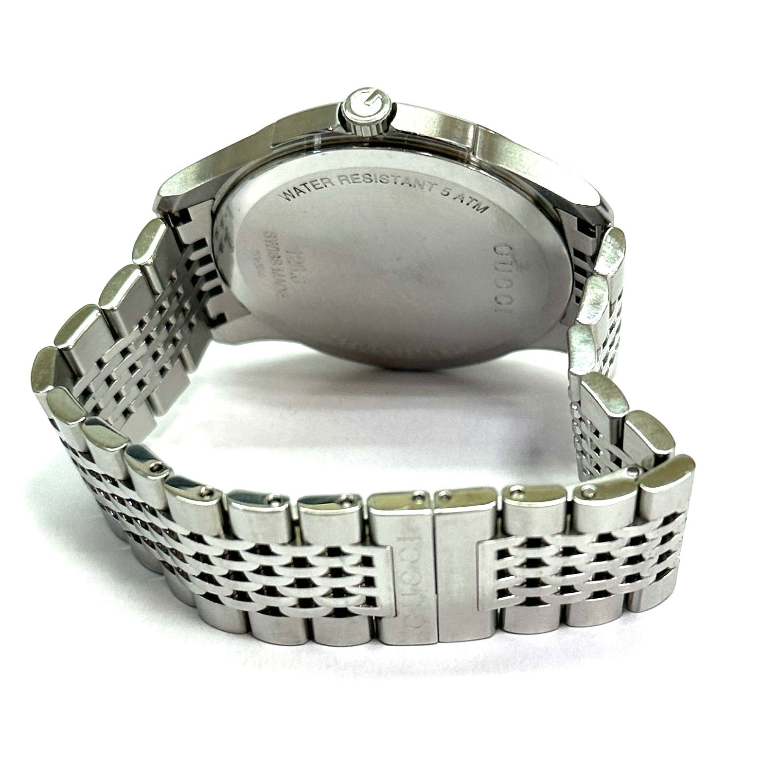 楠本質店/元住吉】グッチ GUCCI 126.3 Gタイムレス メンズウォッチ SS