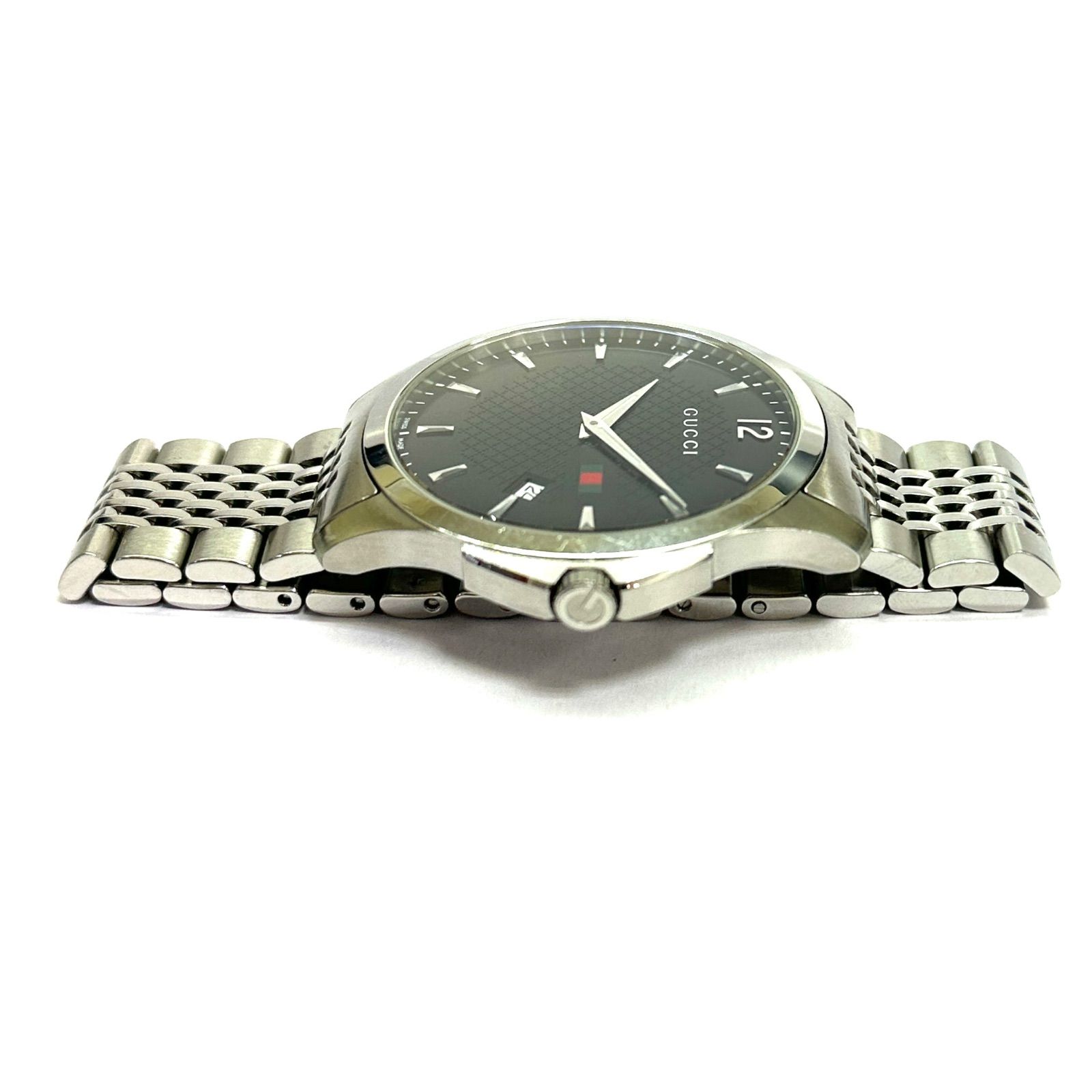 楠本質店/元住吉】グッチ GUCCI 126.3 Gタイムレス メンズウォッチ SS