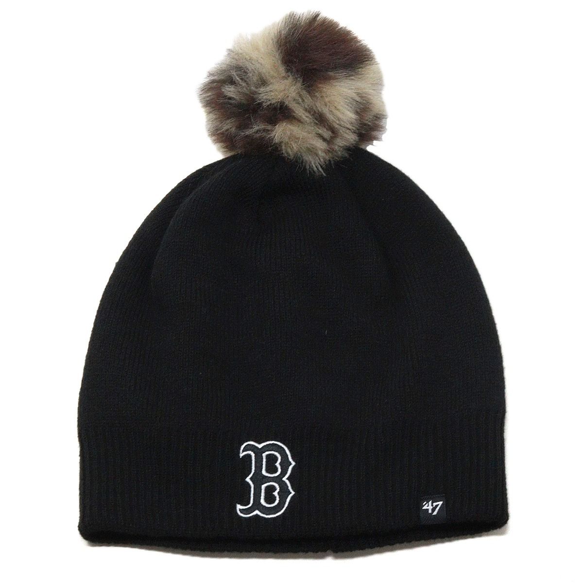 47 ポンポン ニット帽 カフニット '47 Cuff Knit ボストン・レッド