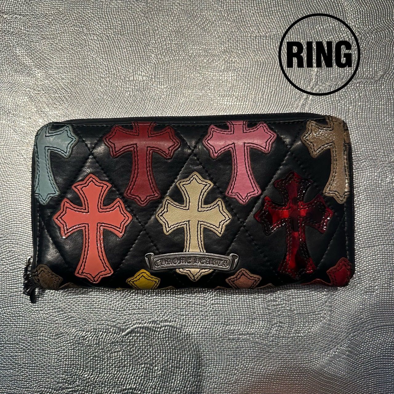 Chrome Hearts REC F ZIP Multi Wallet Chrome Hearts Kids Multicolor