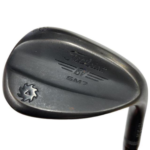 中古】 タイトリスト VOKEY SPIN MILLED SM7 ジェットブラック 60°/10