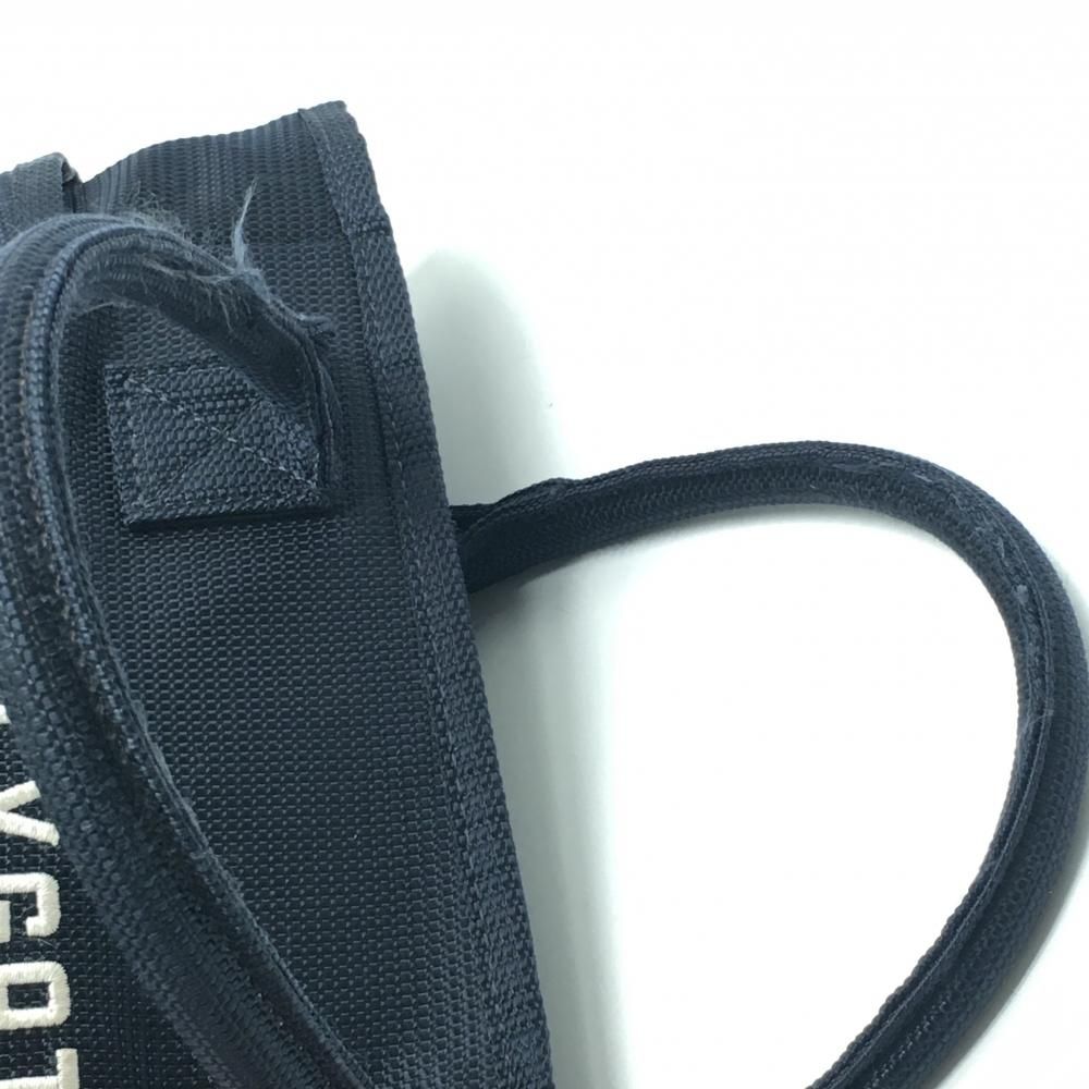 パーリーゲイツ カートバッグ ネイビー 内外ポケット ニコちゃん