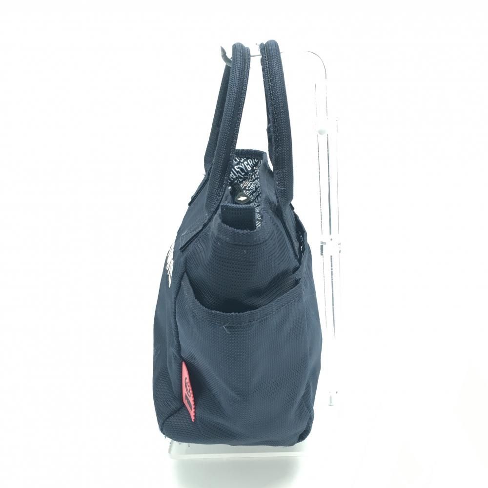 パーリーゲイツ カートバッグ ネイビー 内外ポケット ニコちゃん