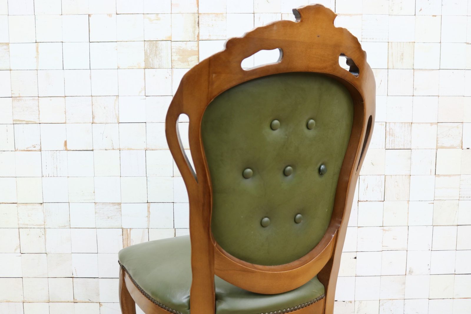 GMIK882A○イタリア ダイニングチェア 食卓椅子 アームレスチェア