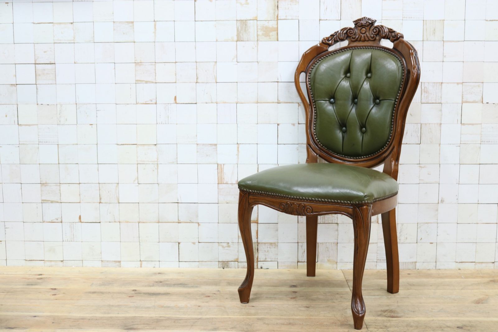 GMIK882A○イタリア ダイニングチェア 食卓椅子 アームレスチェア