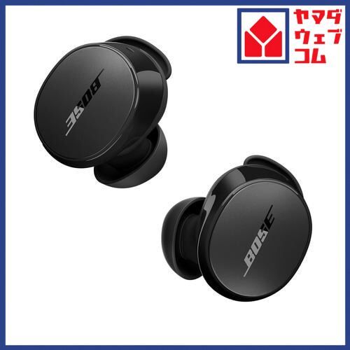 BOSE ワイヤレスイヤホン カナル型 ノイズキャンセリング typeC IPX4 最大6時間再生 QuietComfort Earbuds BLACK ブラック系