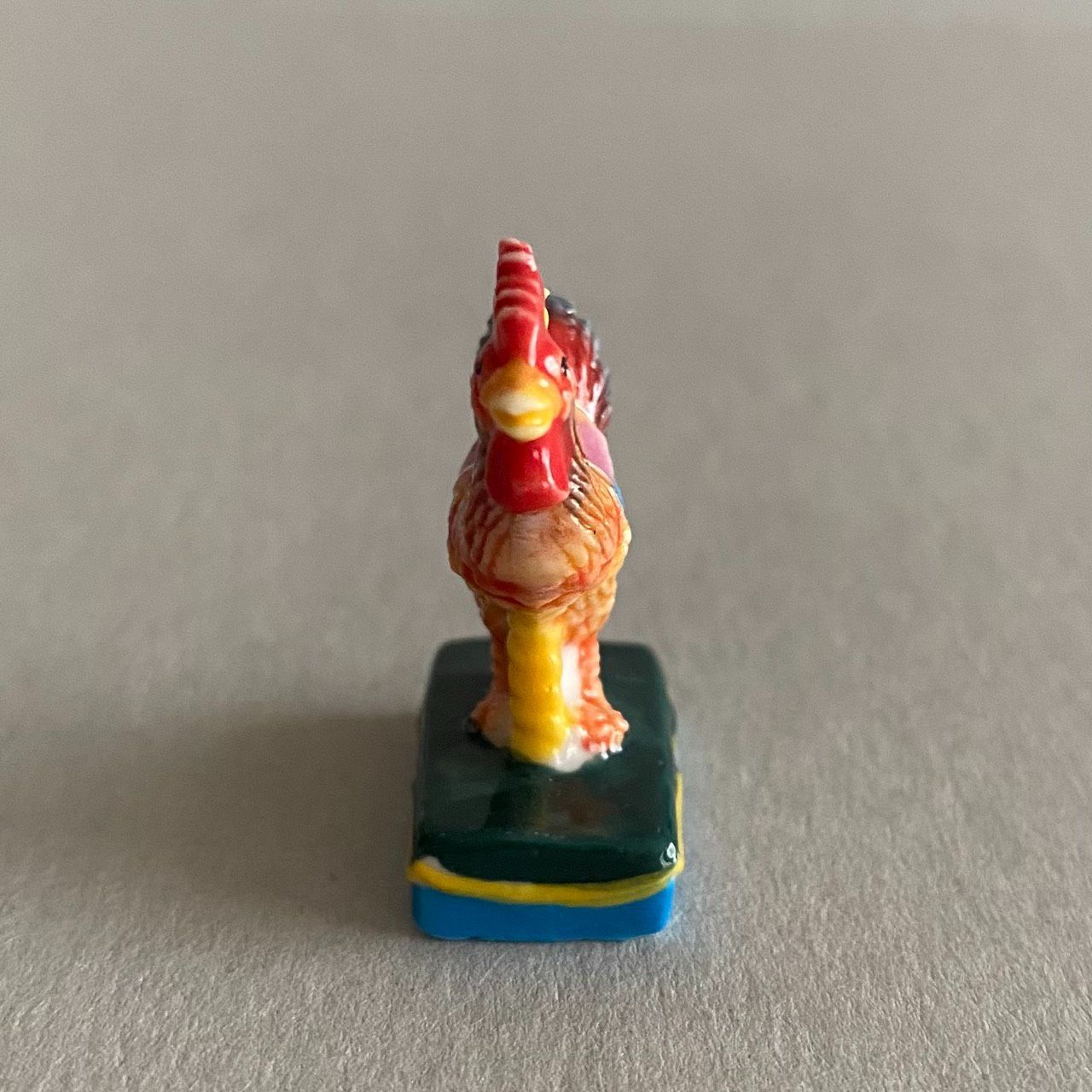 メリーゴーランドの鶏のフェーブ／回転木馬／遊園地／フランス雑貨