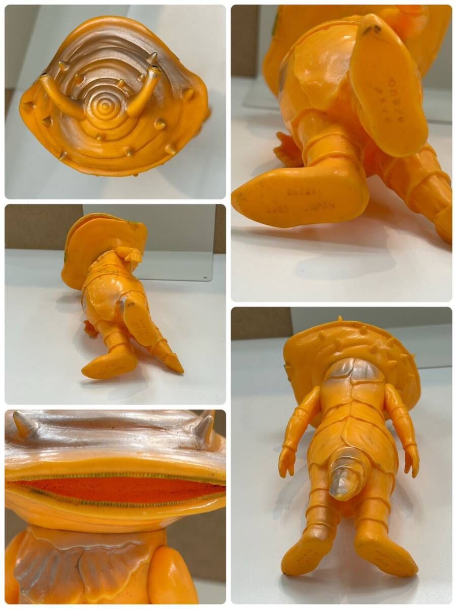 加】BANDAI ウルトラマン ソフビ 5点セット カネゴン メトロン星人