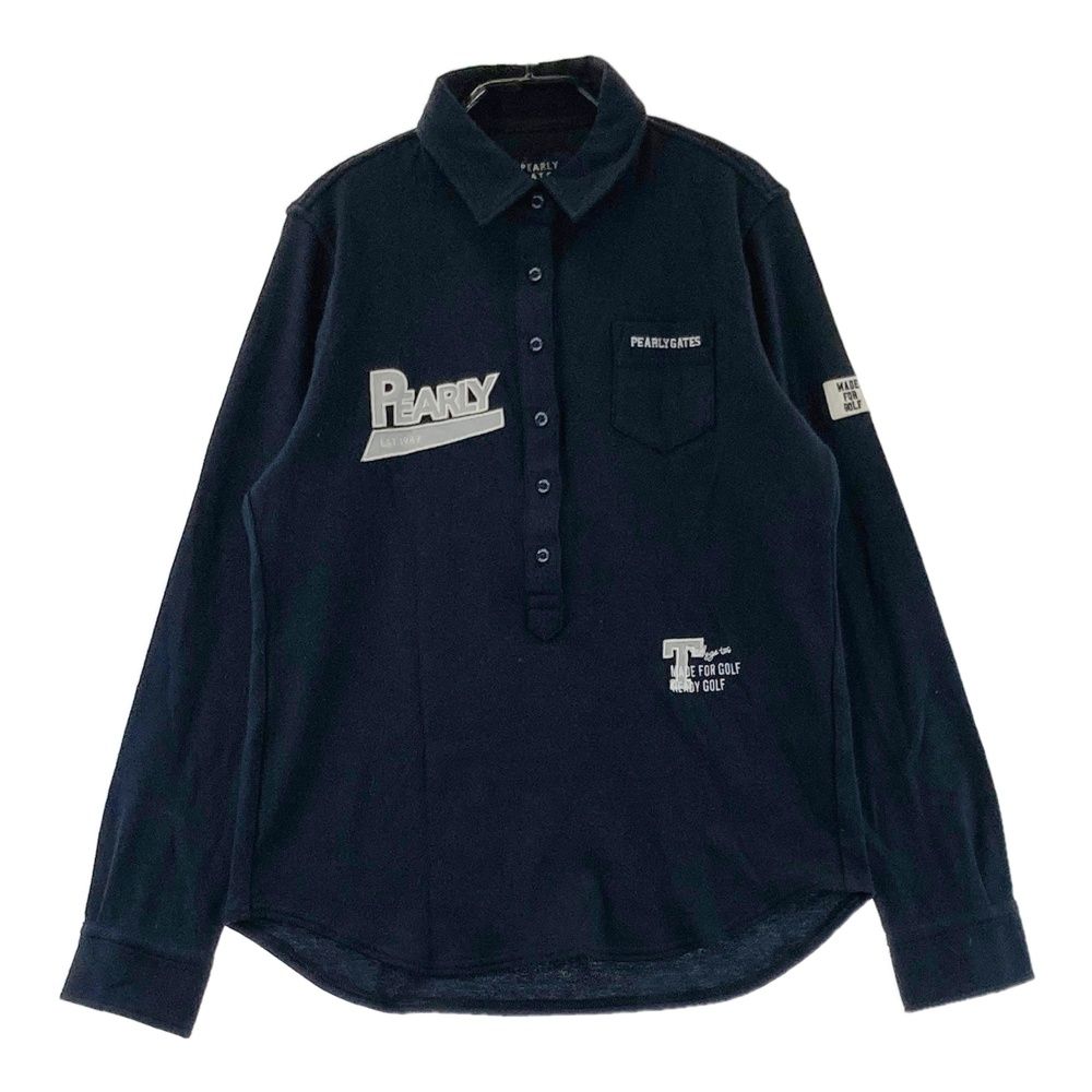 サイズ：1 PEARLY GATES パーリーゲイツ 2024年モデル 長袖ポロシャツ