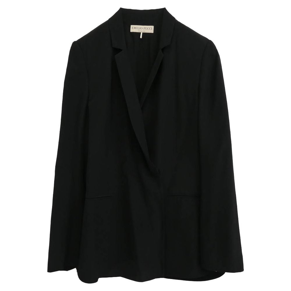 Emilio Pucci エミリオプッチ シルク ダブル テーラード ジャケット