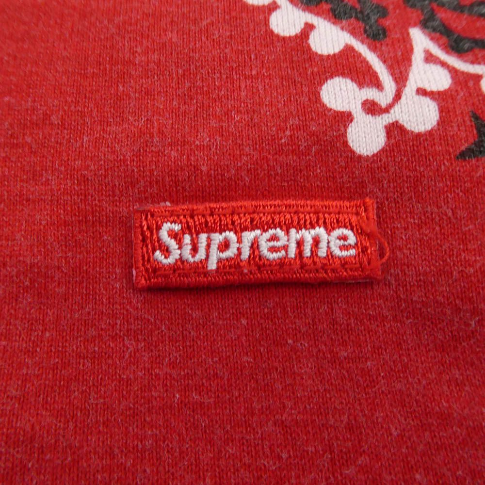 Supreme シュプリーム 21SS Small Box Tee Red Bandana スモール