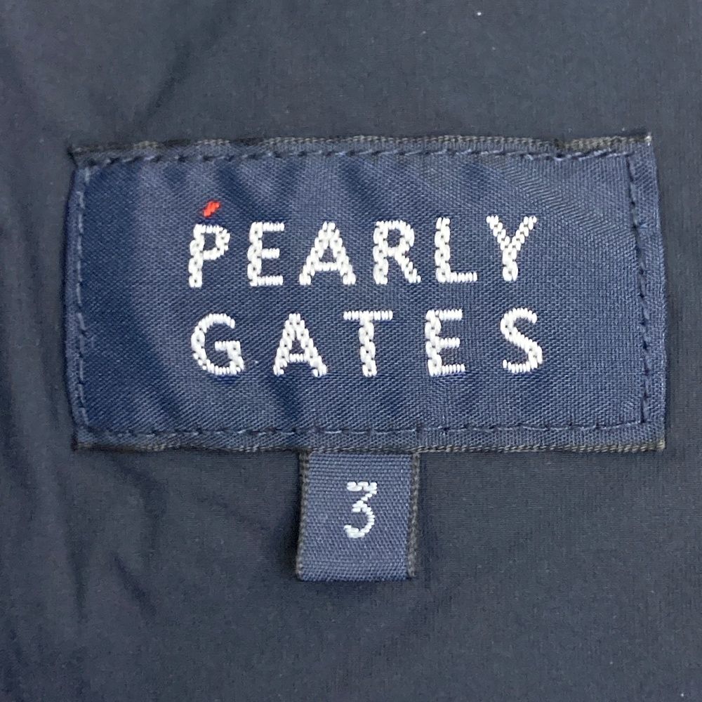 サイズ：3 PEARLY GATES パーリーゲイツ 中綿パンツ ネイビー系