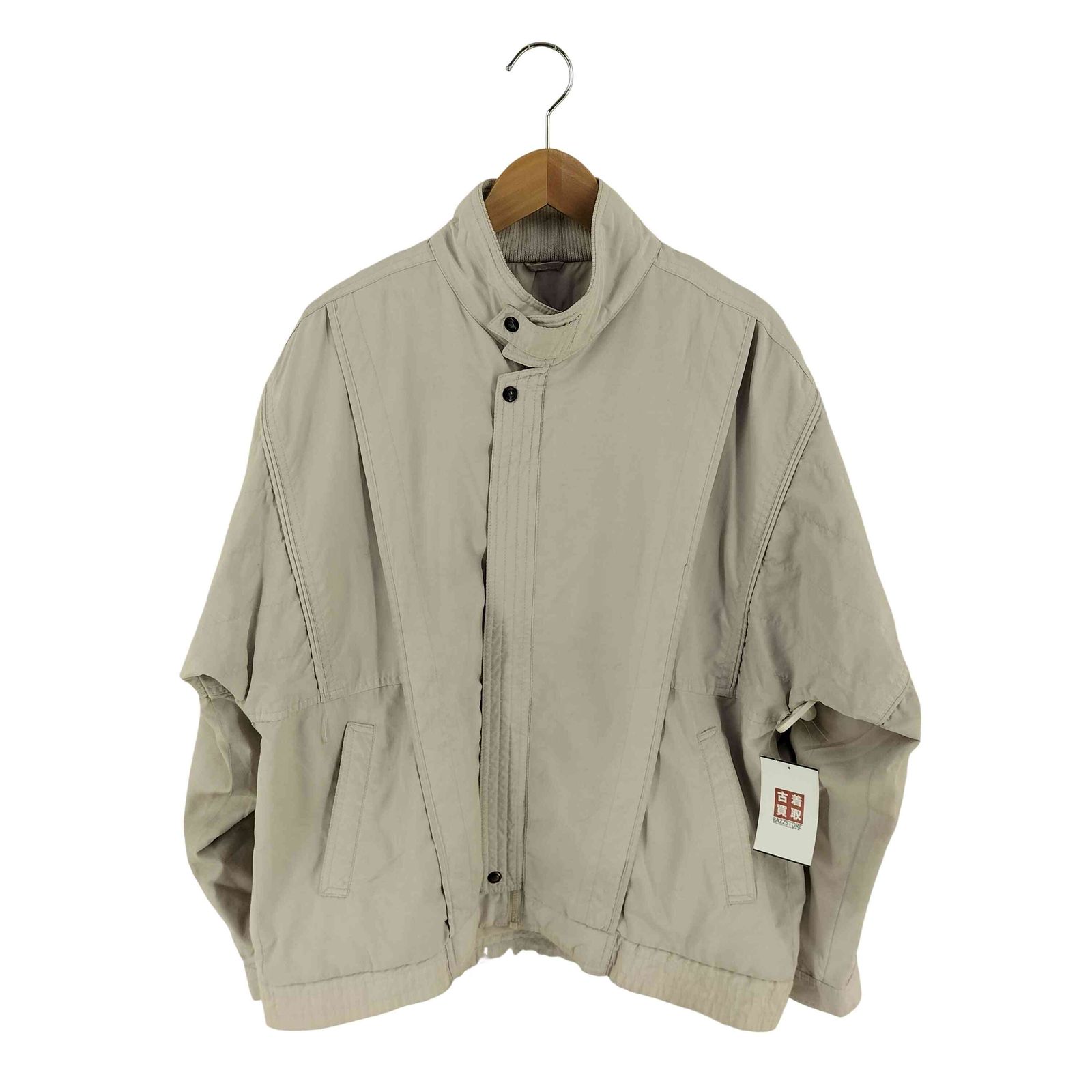 ユーズドフルギ USED古着 {{RARUVAN}} ライナー付き ジップアップ ジャケット メンズ  LL