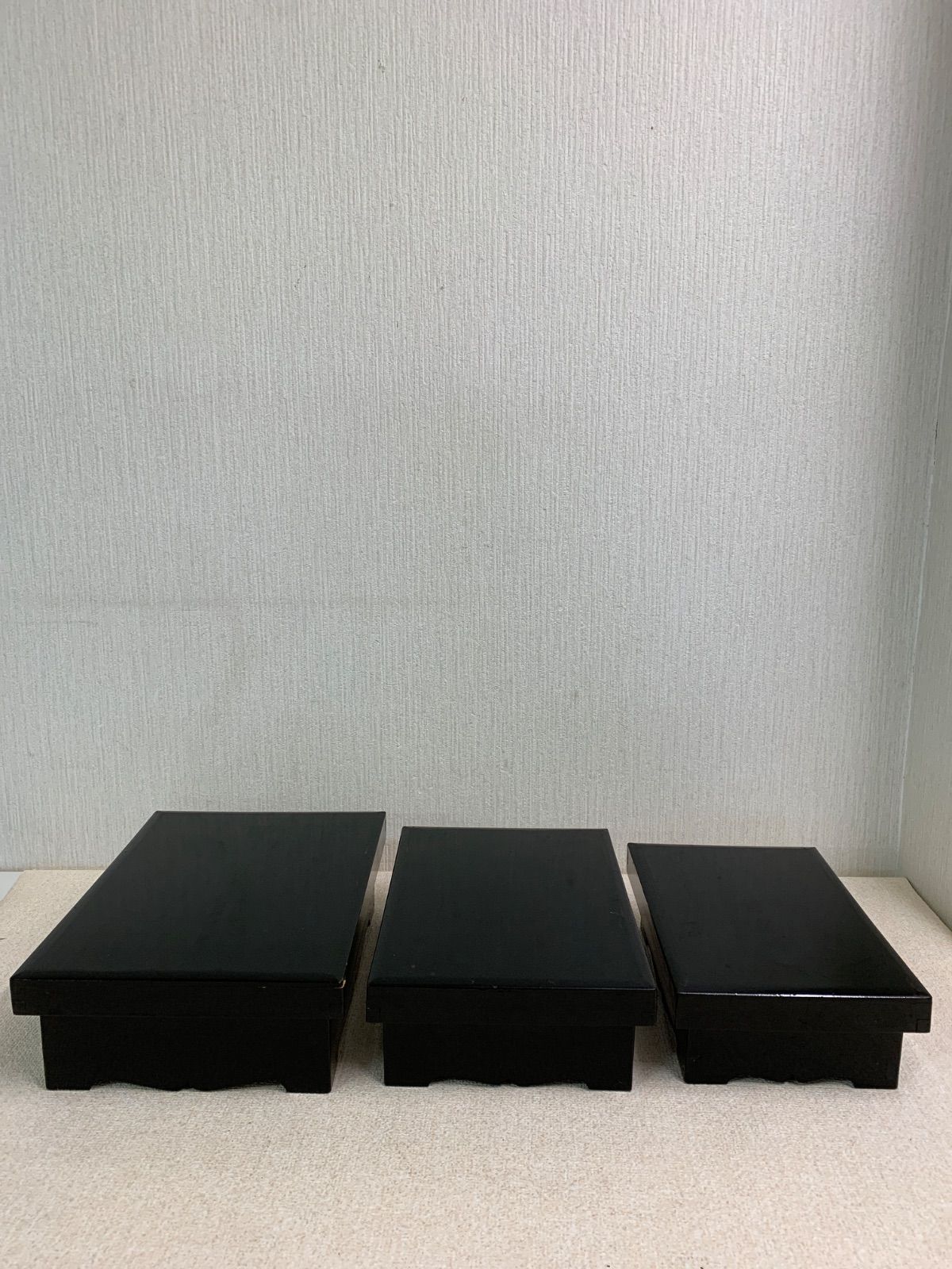 フォロー割対象商品】切溜 きりだめ 五段入れ子 5段重箱 木製 漆器