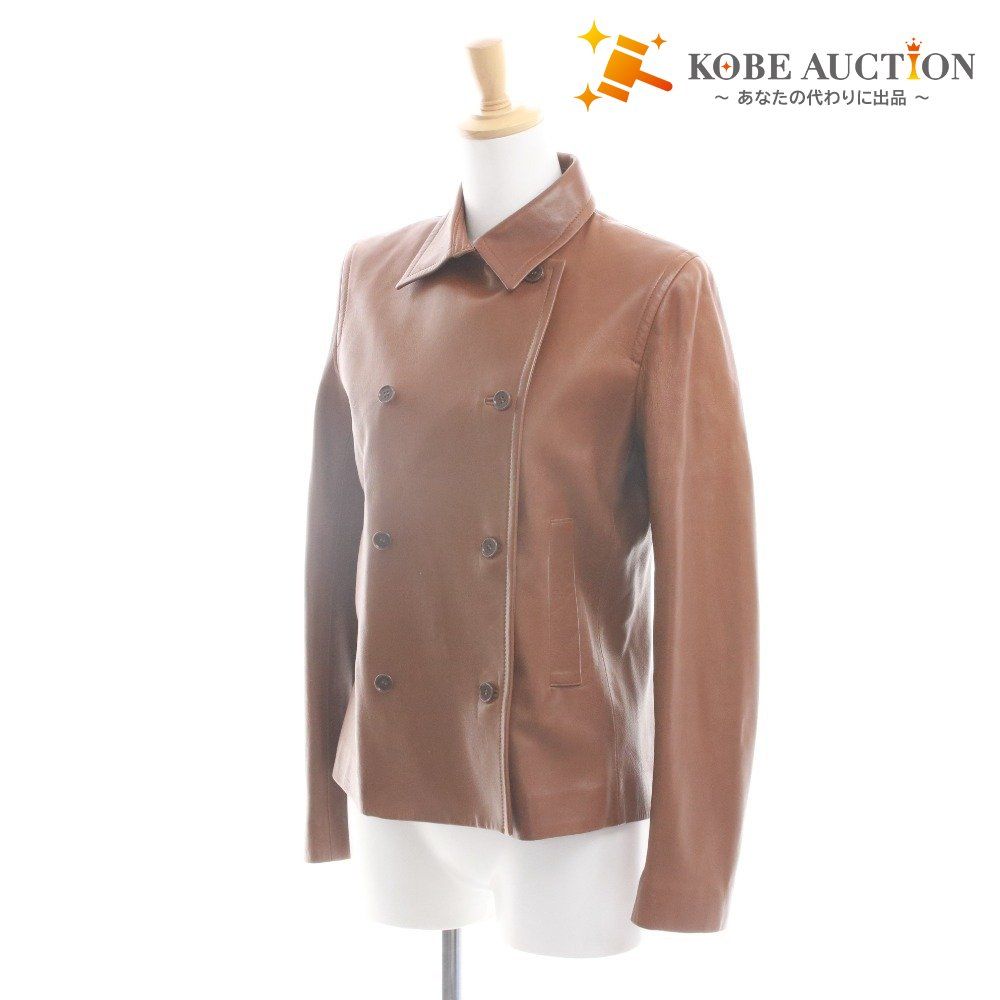 □ セオリーリュクス ジャケット アウター レザー レディース 40