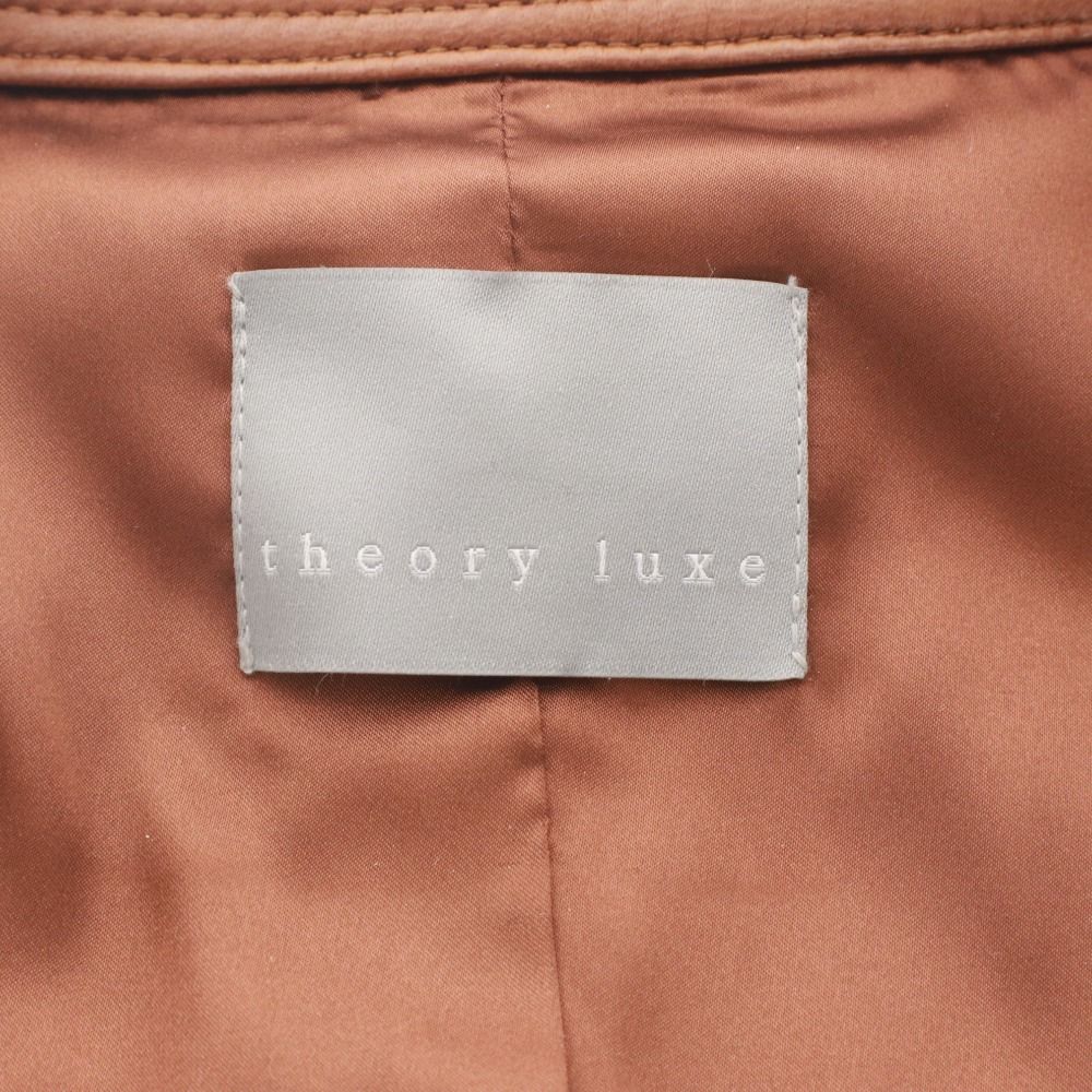 □ セオリーリュクス ジャケット アウター レザー レディース 40