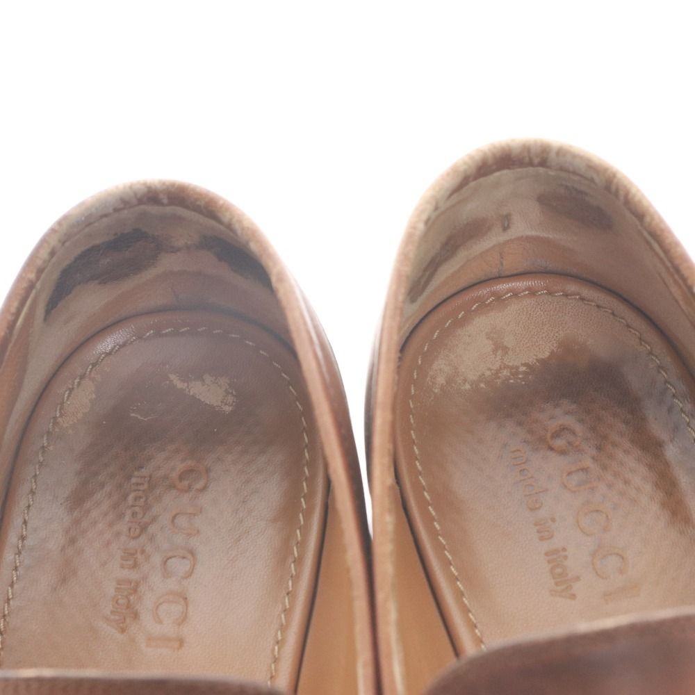 □ グッチ GUCCI ホースビットローファー 406994 革靴 シューズ