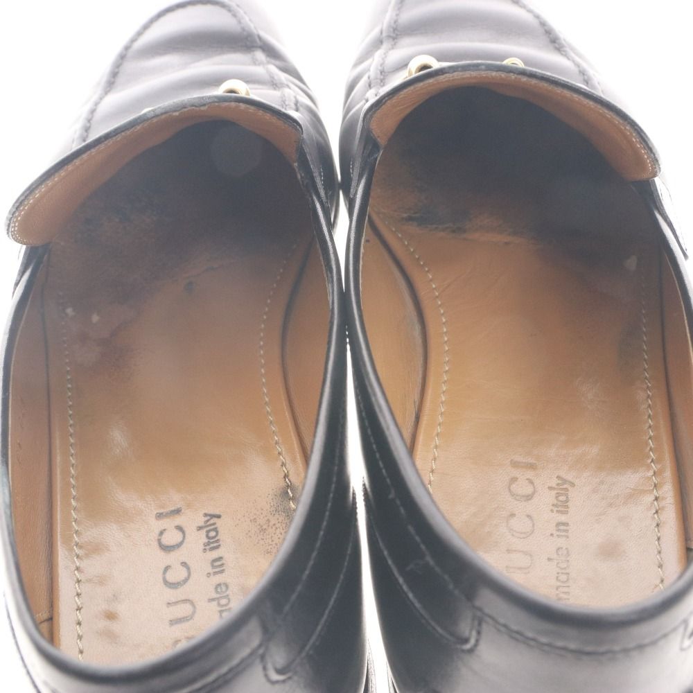 □ グッチ GUCCI ホースビットローファー 406994 革靴 シューズ
