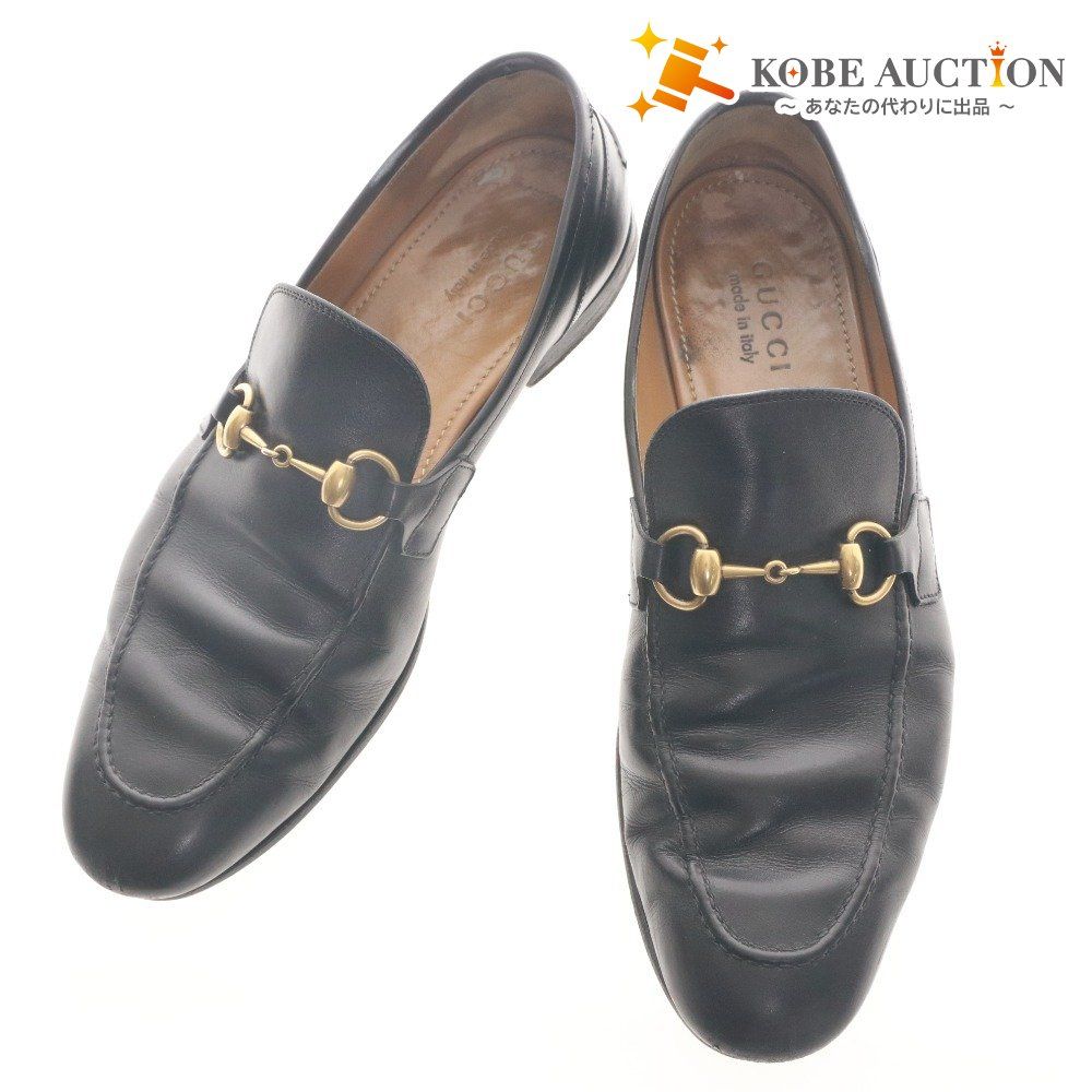 □ グッチ GUCCI ホースビットローファー 406994 革靴 シューズ
