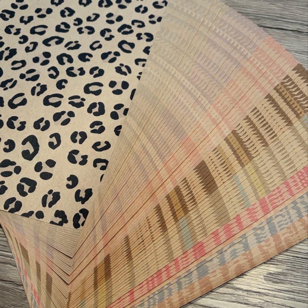 限定1セットのみ⭐︎デザインクラフトペーパー A4 デザペ コラージュ