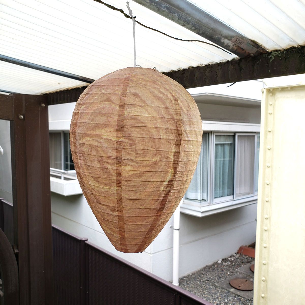 蜂対策 ダミーハチの巣 （ 蜂よけ ダミー ハチの巣 蜂の巣 スズメバチ