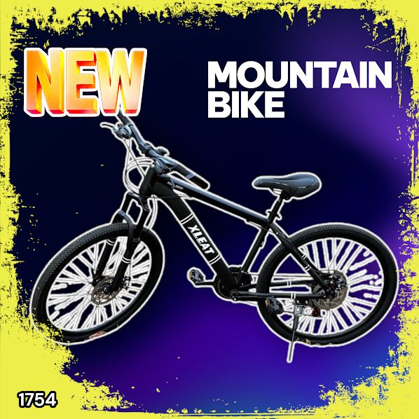 1754 マウンテンバイク ブラック 26インチ シマノ製 ディスクブレーキ