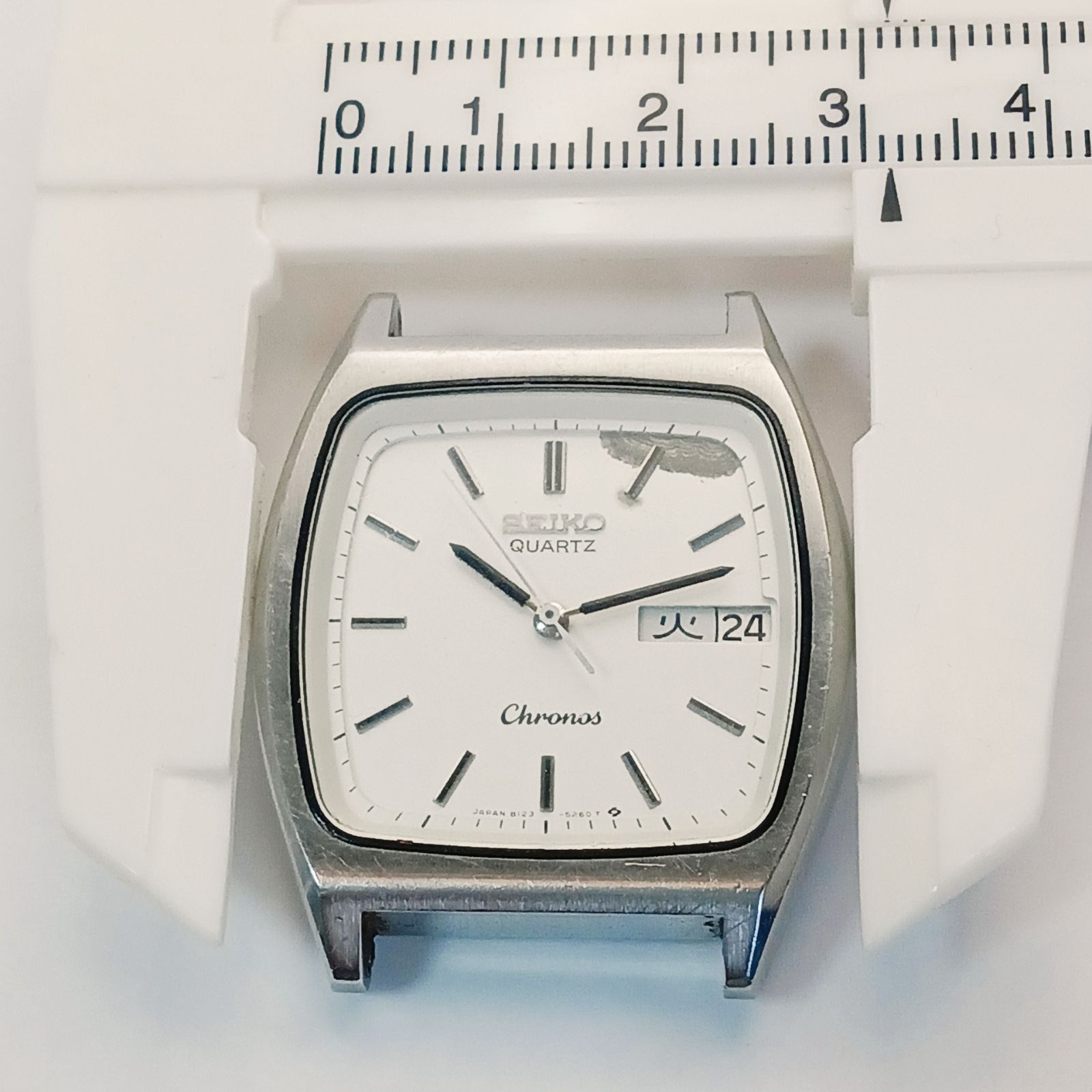 稼働 良品】0224-3 SEIKO Chronos セイコー クロノス 8123-5240 メンズ