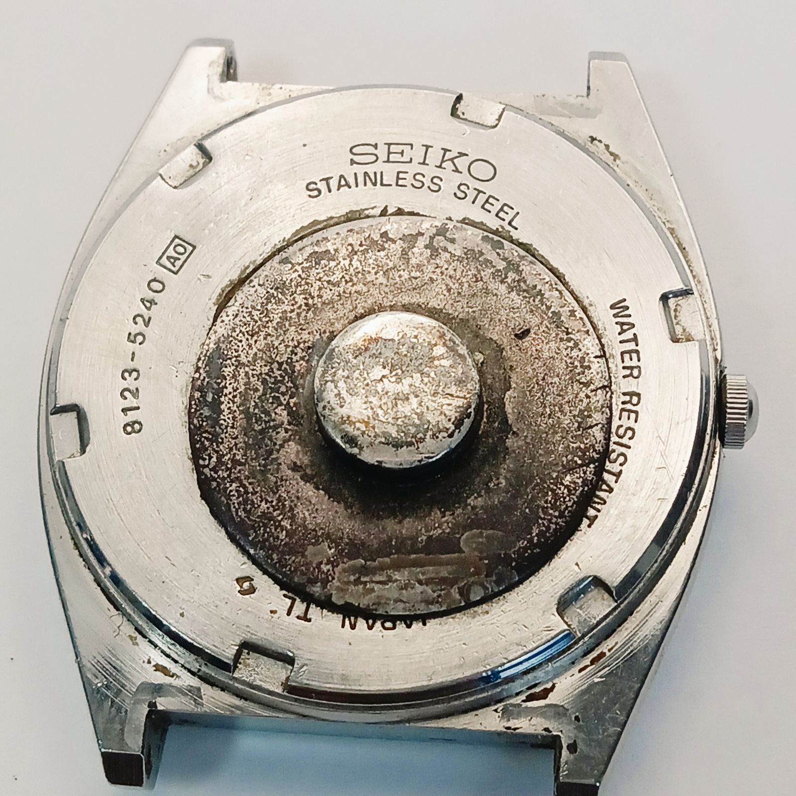 稼働 良品】0224-3 SEIKO Chronos セイコー クロノス 8123-5240 メンズ 