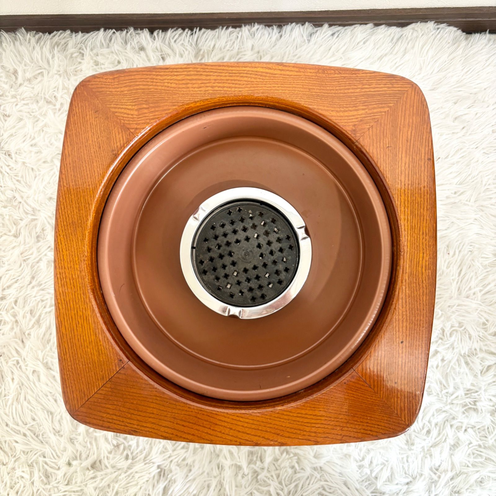 日立 電気火鉢 BS-338型 昭和レトロ アンティーク 火鉢 動作確認済み