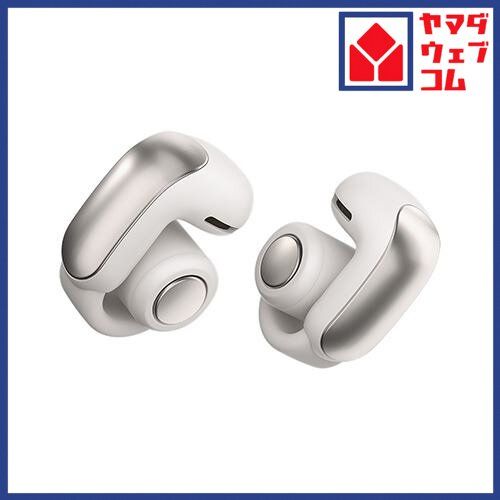 BOSE ワイヤレスイヤホン typeC 最大24時間再生 耳かけ型 Ultra Open Earbuds White Smoke ホワイト系