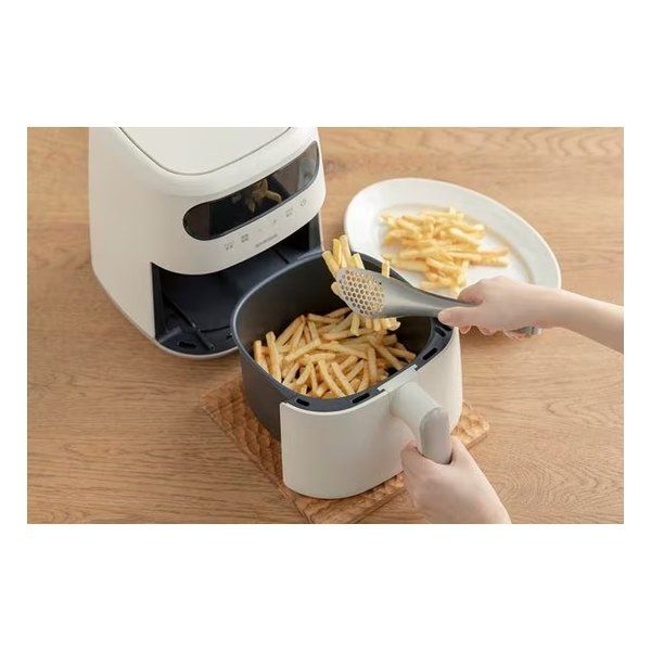 IRIS OHYAMA アイリスオーヤマ 過熱水蒸気エア フライヤー アイボリー