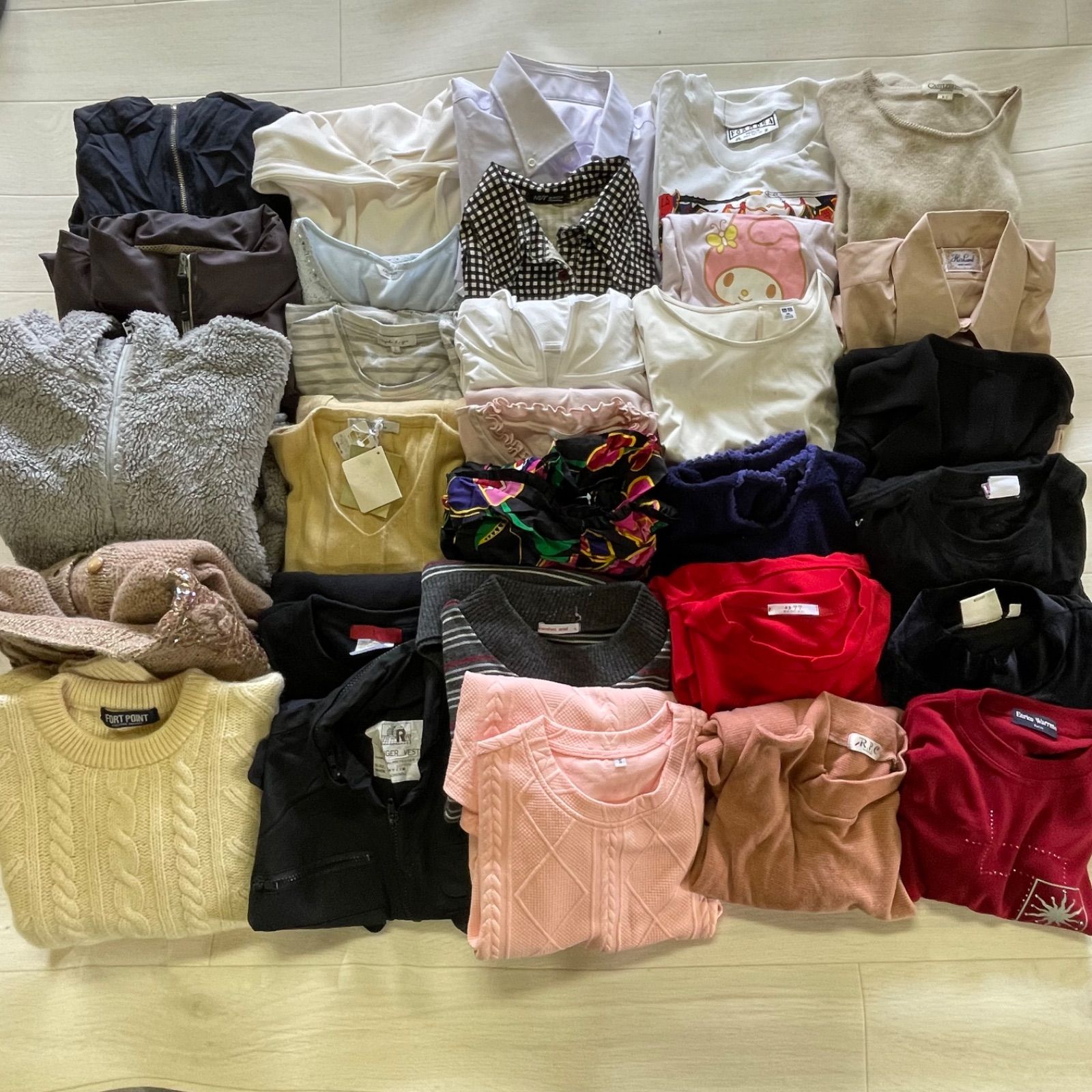 U-99】レディース メンズ まとめ売り 30枚セット 古着 ミックス 季節