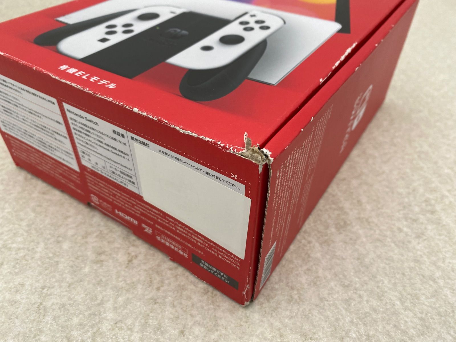 ◇Nintendo Switch 有機ELモデル Joy－Con（L）／（R） ホワイト