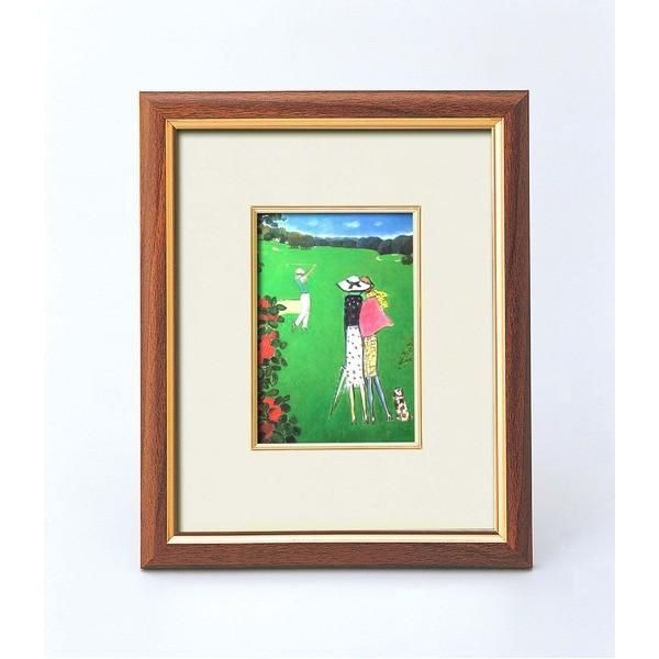 絵画額 ジャン・ピエール・カシニョール インチ額 ランコム ゴルフ