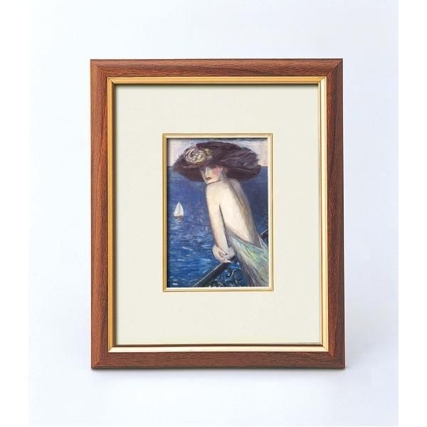 絵画額 ジャン・ピエール・カシニョール インチ額 海の朝 額縁 額