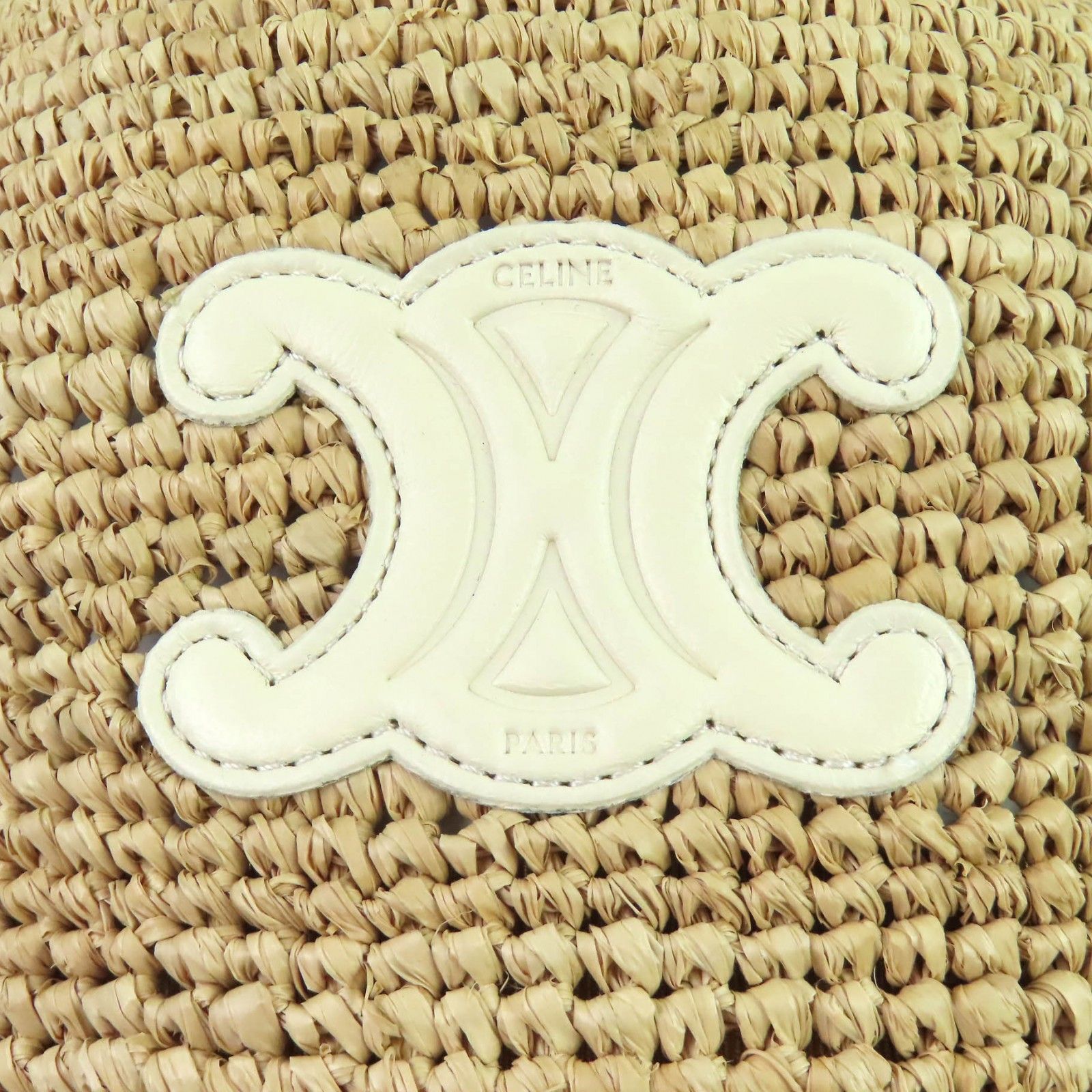 極美品△CELINE セリーヌ AA08JA277.03HF トリオンフ バケットハット